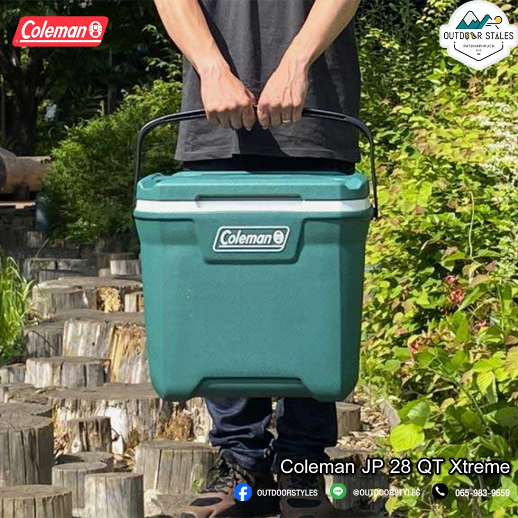 Coleman JP Xtreme Cooler 28 Qt Evergreen