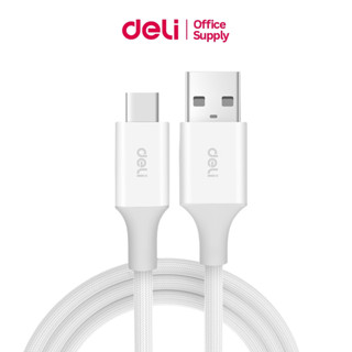 Deli สายชาร์จ Type A-Type C ชาร์จไว 100W กระแสไฟสูง 6A ใช้กั…