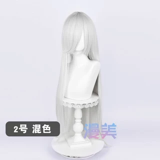 🔥MANMEI | 100cm Universal Long Straight Wig Heat Resistant for Styling Practice & Cosplay ส่งจากในประเทศ
