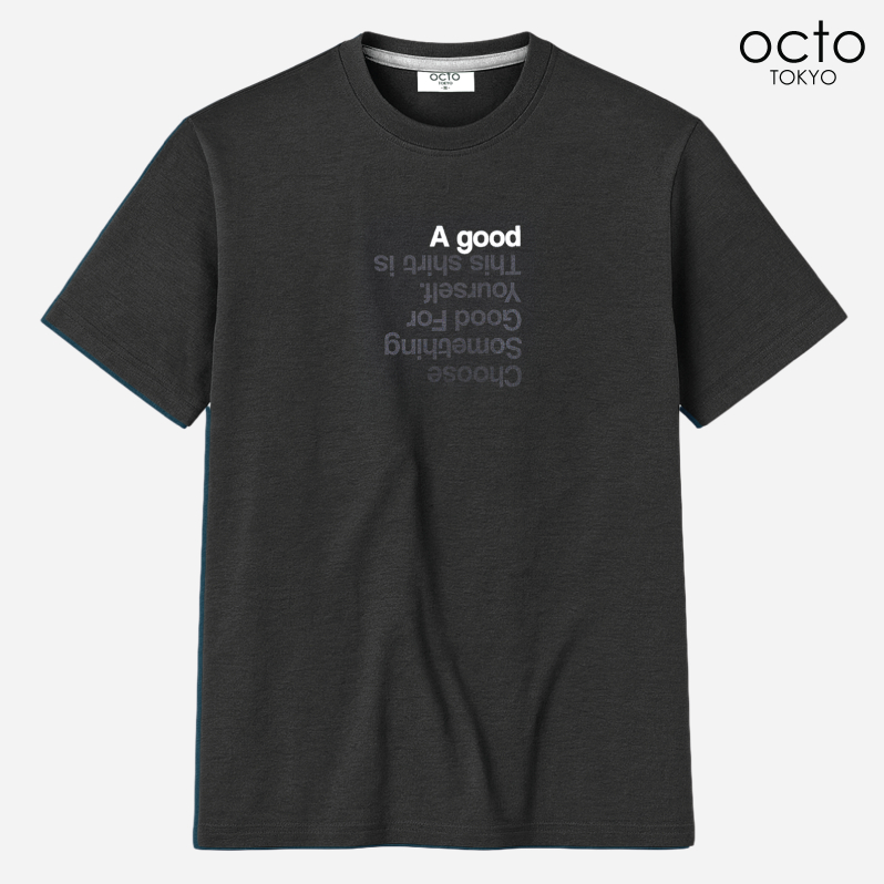 เสื้อยืด octoTOKYO ลาย A Good | คอกลม แขนสั้น ผ้า Cotton 100% ใส่สบาย