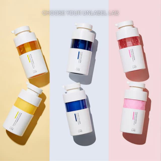 UNLABEL LAB REPAIR VITAMIN C DAMAGE CARE SHAMPOO & TREATMENT TRIAL แชมพูและทรีทเมนต์ขนาดทดลอง