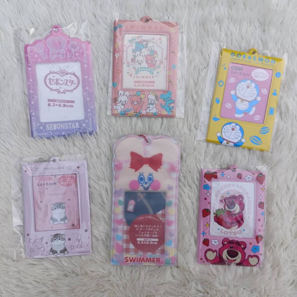 รวม เฟรมการ์ด เคสการ์ด 6.3x8.9cm 5.4x8.6cm น่ารัก ไม่โหล Swimmer Mermaid Trading card holder Case Fr