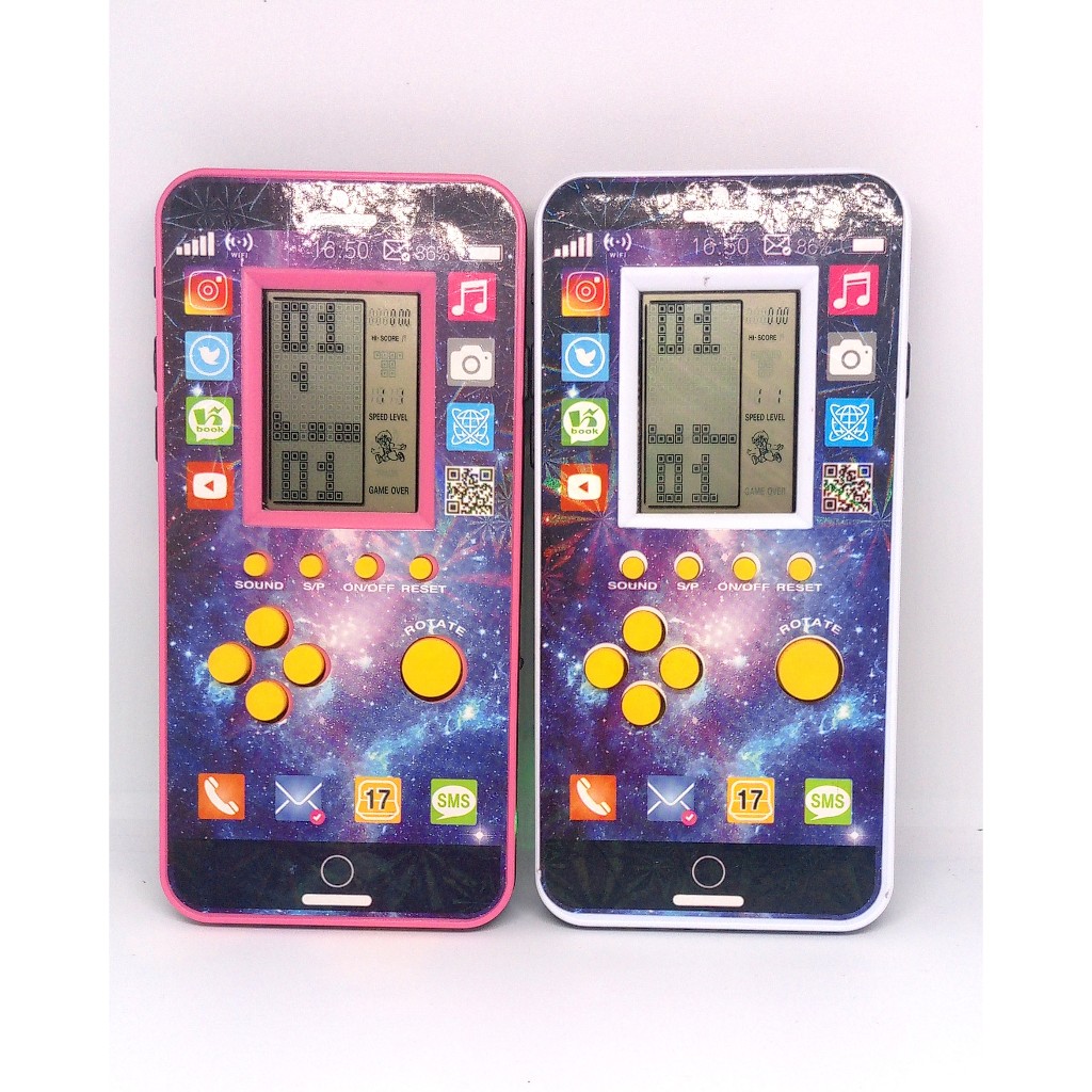 [มือสอง]เครื่องเกมกด Brick Game ทรงสมาร์ทโฟน