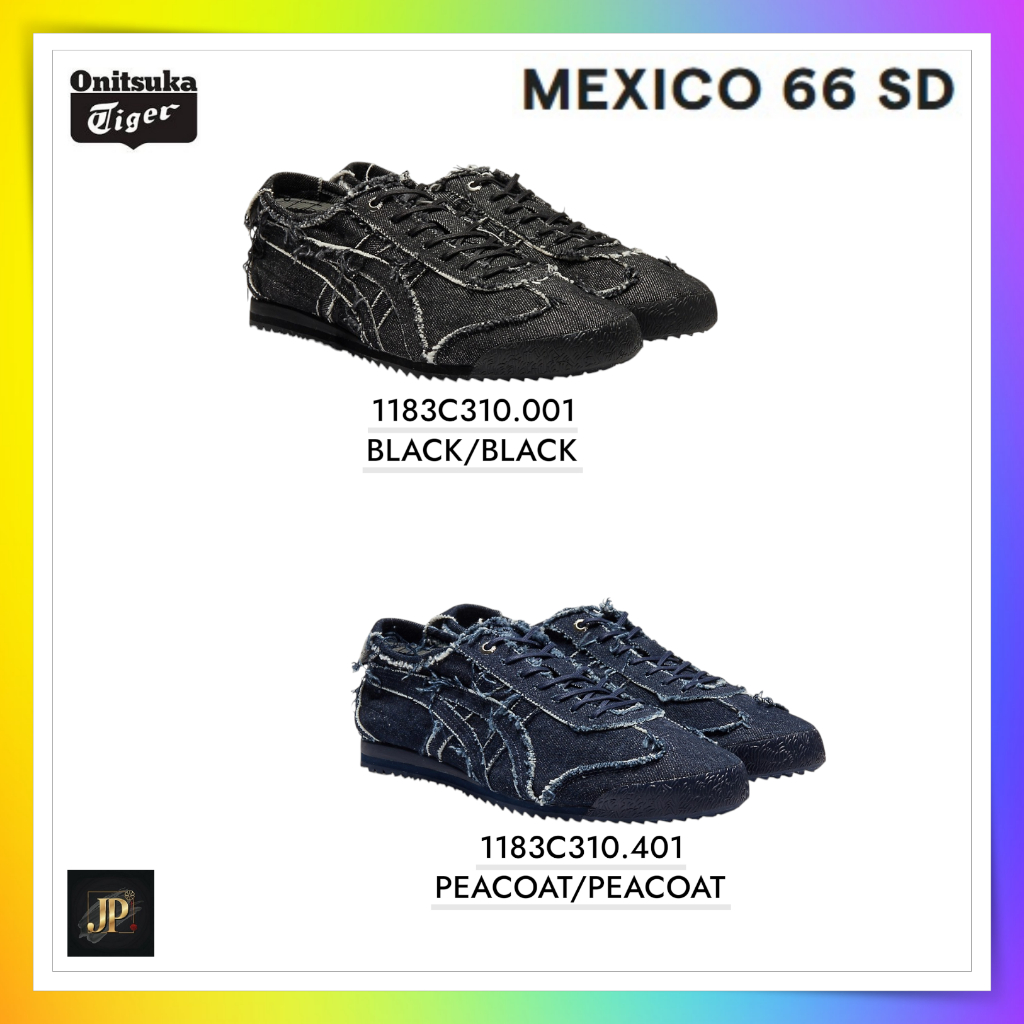 Onitsuka Tiger Mexico 66 SD Sneakers variation8 (BLACK/BLACK, PEACOAT/PEACOAT)