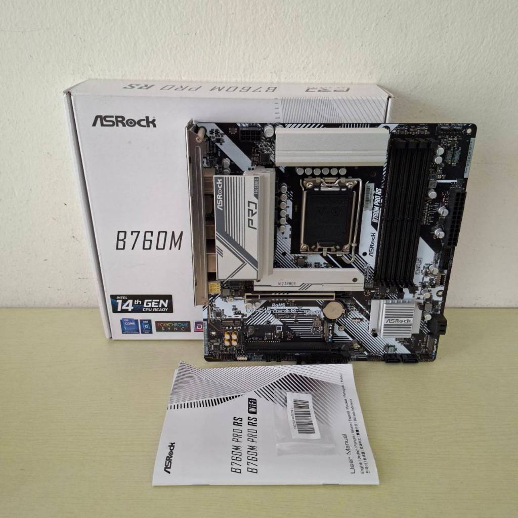 [สินค้ามือสอง] ASROCK B760M PRO RS (DDR5)