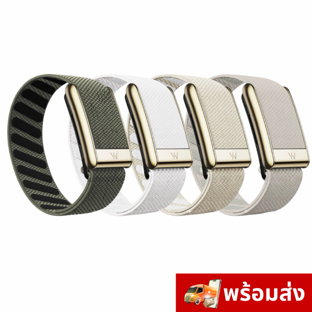 [🔥พร้อมส่ง!!🔥ไม่มีตำหนิ]🔥เกรดดีที่สุด!🇺🇸Gold สายWHOOP 5.0 +โลโก้W 🇺🇸Superknit Luxe สายwhoop สายเทียบ โรงงานมาเอง