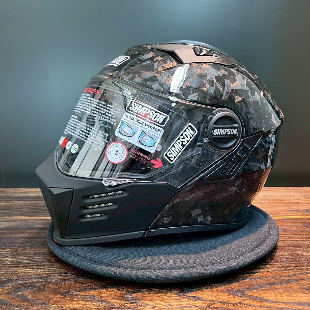 หมวกกันน็อค SIMPSON HELMET - MOD BANDIT CARBON By Life and Kustom - รูปที่ 7