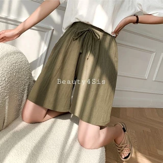 กางเกง 3 ส่วน ผ้าลินินผสมฝ้าย (Linen Cotton Shorts) รหัส CC001