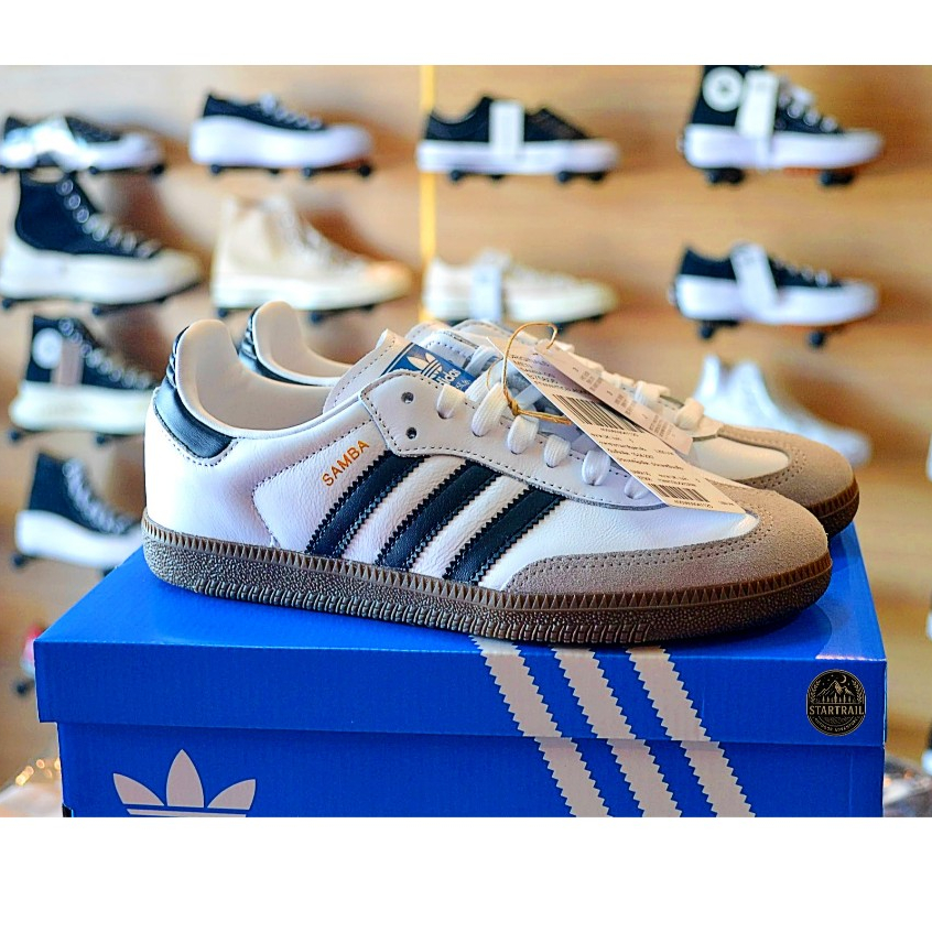 รองเท้าผ้าใบSAMBA OG SHOES B75806/ B75807 สีขาว ทรงสวยป้ายไทย