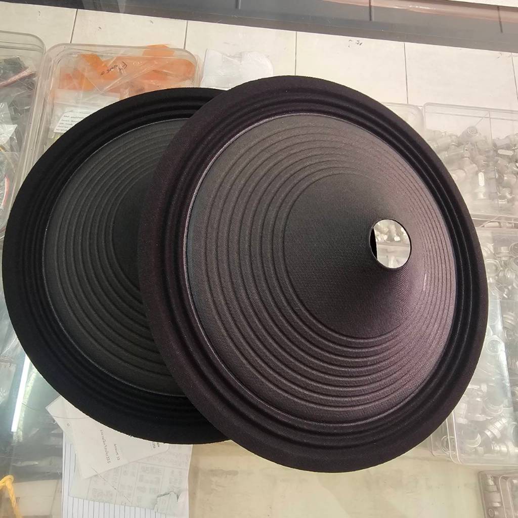 กระดาษลำโพง 10นิ้ว ขอบแข็ง ใช้สำหรับว้อยซ์ขนาด 25mm.