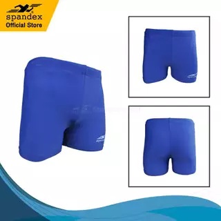Spandex กางเกงว่ายน้ำขาสั้น มีเชือก+ซับใน ผ้าไม่บาง นุ่ม ใส่สบาย แห้งไว SW004