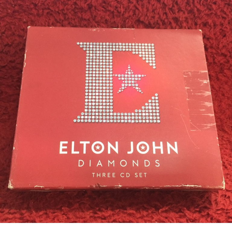3CD Elton John - Diamonds สภาพตามปก CA60-82