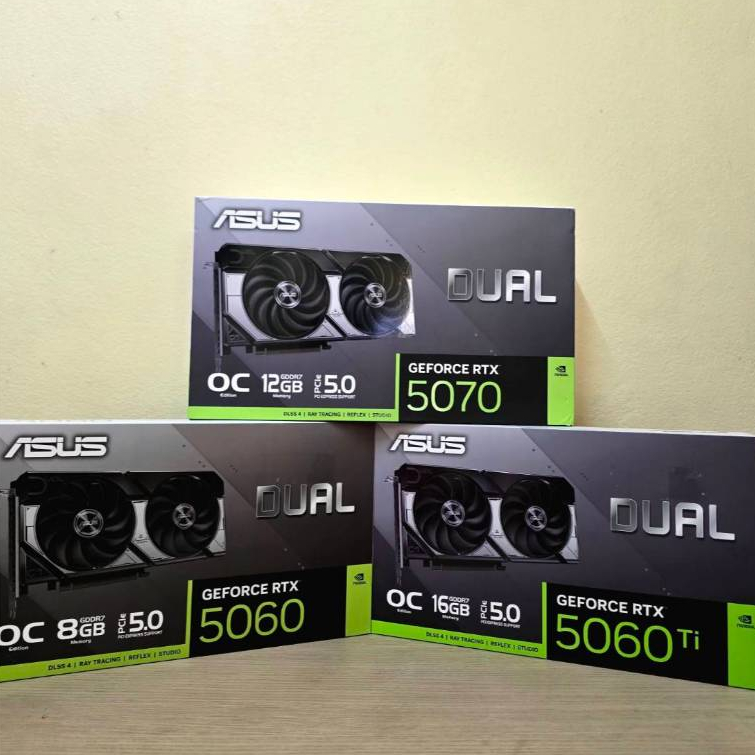 กล่องการ์ดจอ RTX 5000 Series 5060 5060Ti 5070