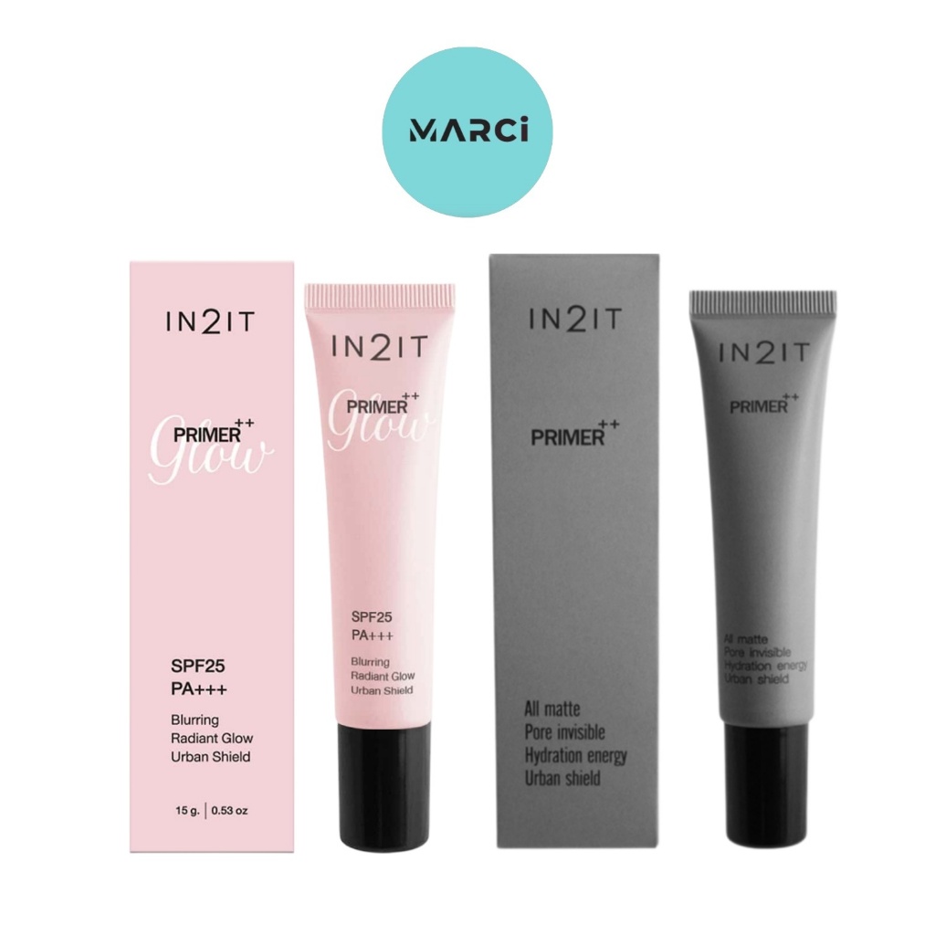 IN2IT Primer++ อินทูอิท ไพร์เมอร์ตัวดัง งานผิว [15 g.][เลือกสินค้า]