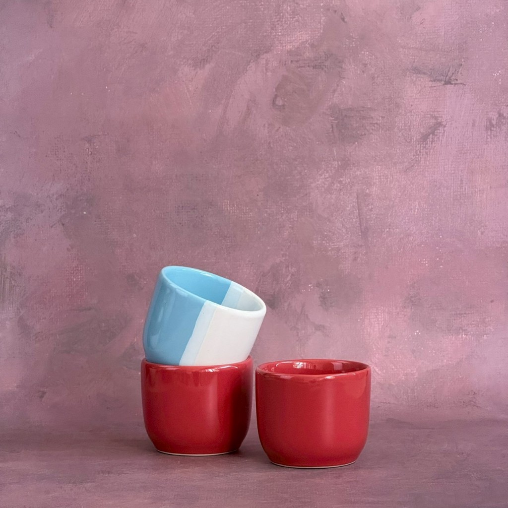 แก้วชา แก้วเซรามิค ความจุ 150 ml Mug Cup Without Handl - AT1CERAMIC