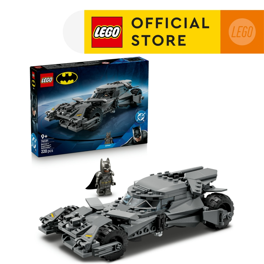 LEGO Super Heroes DC 76331 Batman v Superman Batmobile (220 Pieces), Building Blocks, Kids Toy