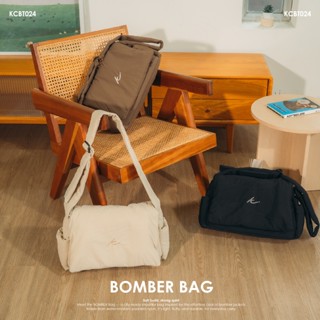 KIM&CO. ORIGINAL – KC. Bomber Bag (KCBT024) กระเป๋าสะพายสไตล…