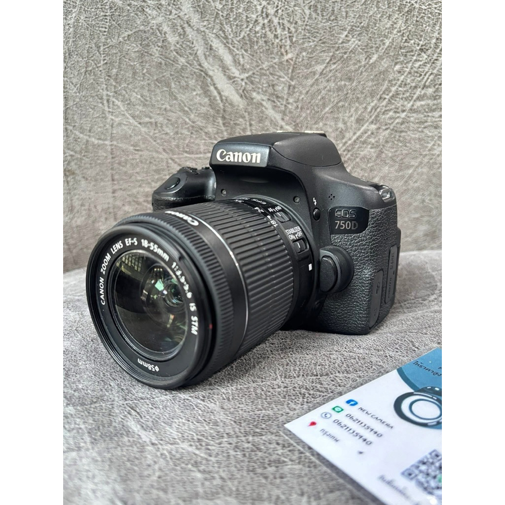 canon 750D กล้องมือสอง มีเก็บปลายทาง