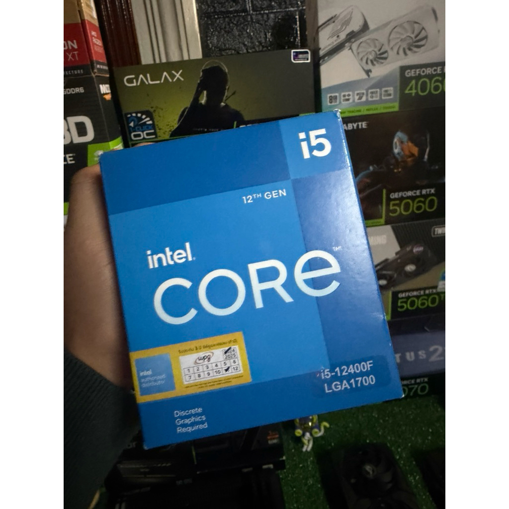 CPU I5 12400F I3 12100F CPUAMD & INTEL สินค้ามือ2พร้อมจัดส่ง