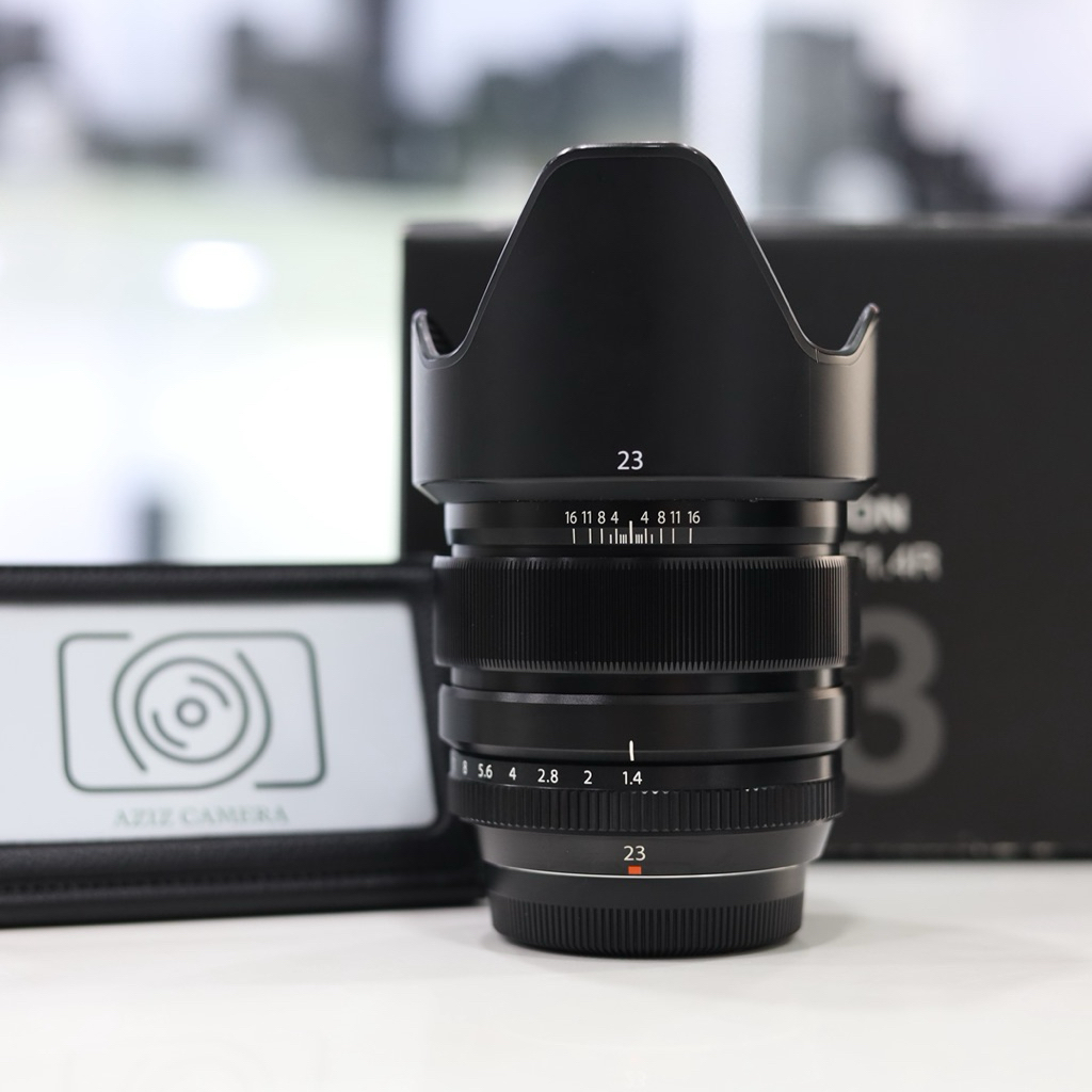 เลนส์ Fuji 23 F1.4 R มีกล่องครบ สภาพสวย