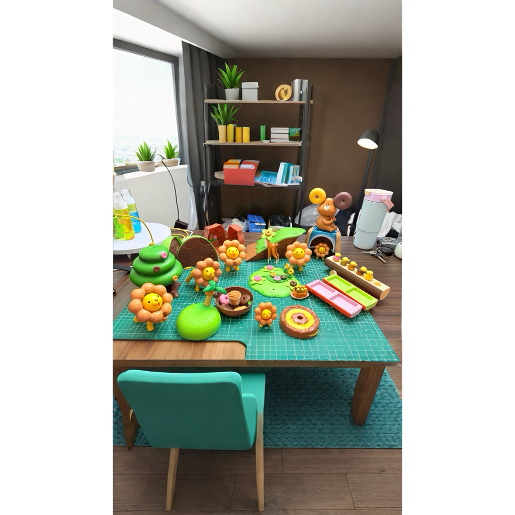 เซตของเล่นสะสมสุดน่ารักจาก Mister Donut (มิสเตอร์ โดนัท) ที่ญี่ปุ่นครับ โดยเป็นธีม "Misdo de Party" 