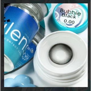 🩵 Bubble Black สายตาปกติ ถึง -6.50 ขนาดกลาง : iLens สีดำ