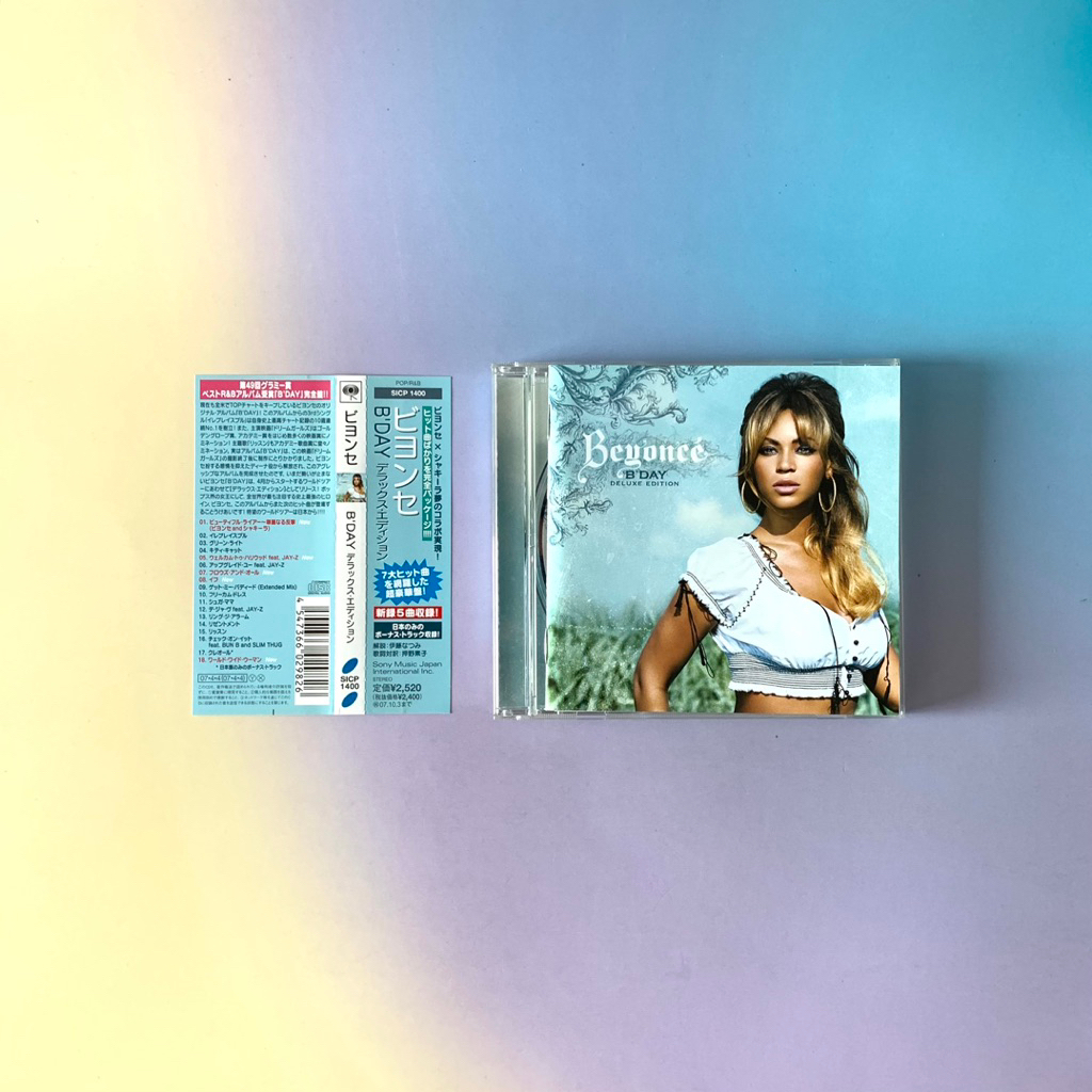 🛒 (พร้อมส่ง) CD ซีดีเพลง: Beyonce — B'Day (Japan Deluxe Edition) [Japan] x Jay-Z, Slim Thug