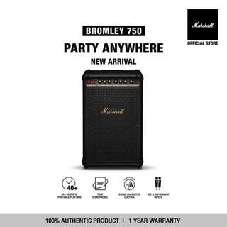 [NEW ARRIVAL] MARSHALL Bromley 750 Black And Brass - รับประก…