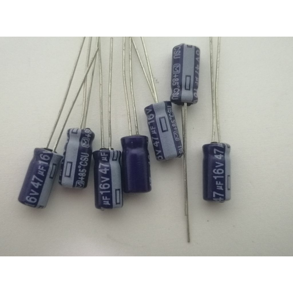 (ราคา​/ชิ้น)​Capacitor​16v​ 47uf​