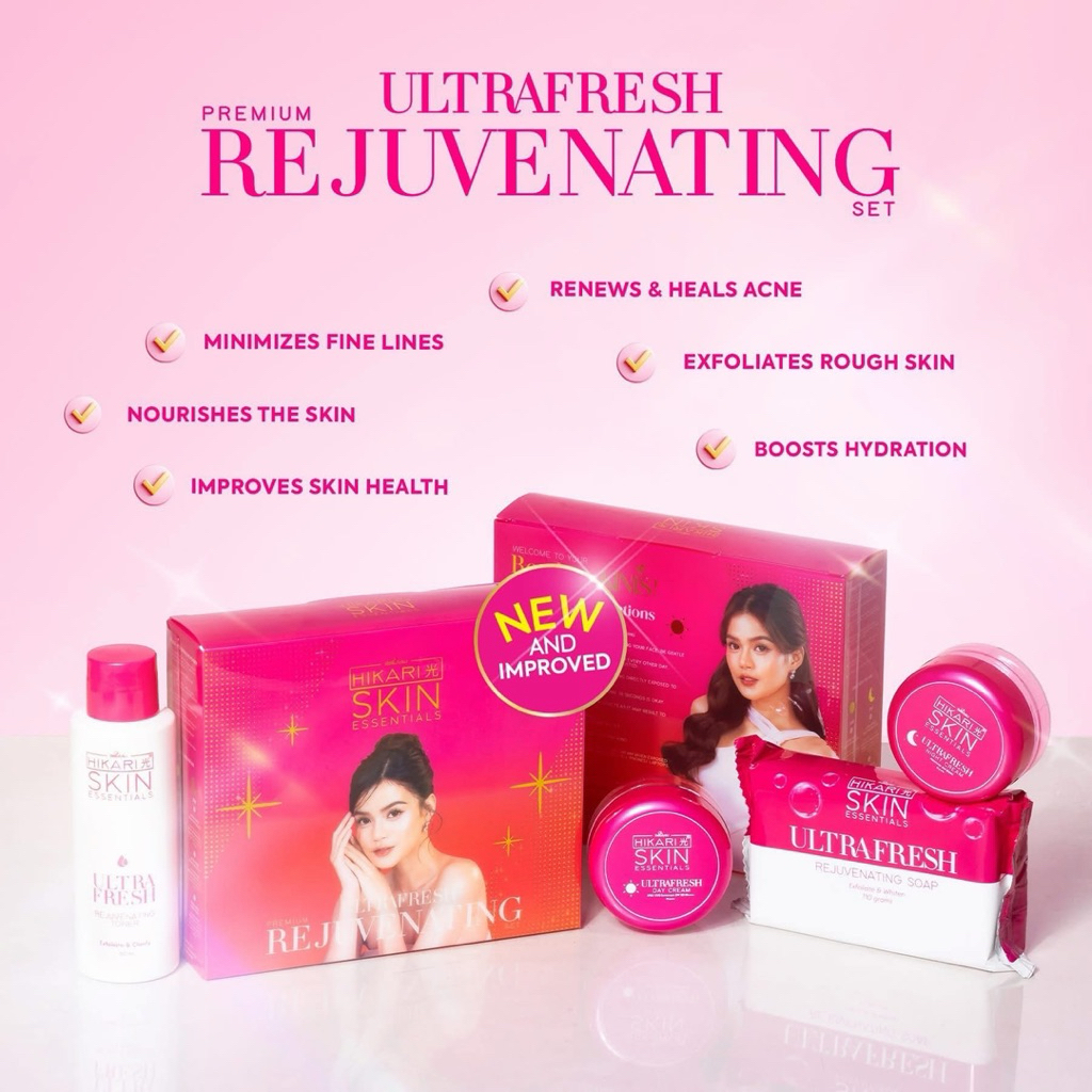 New Pack Hikari Ultra White.Rejuv Set