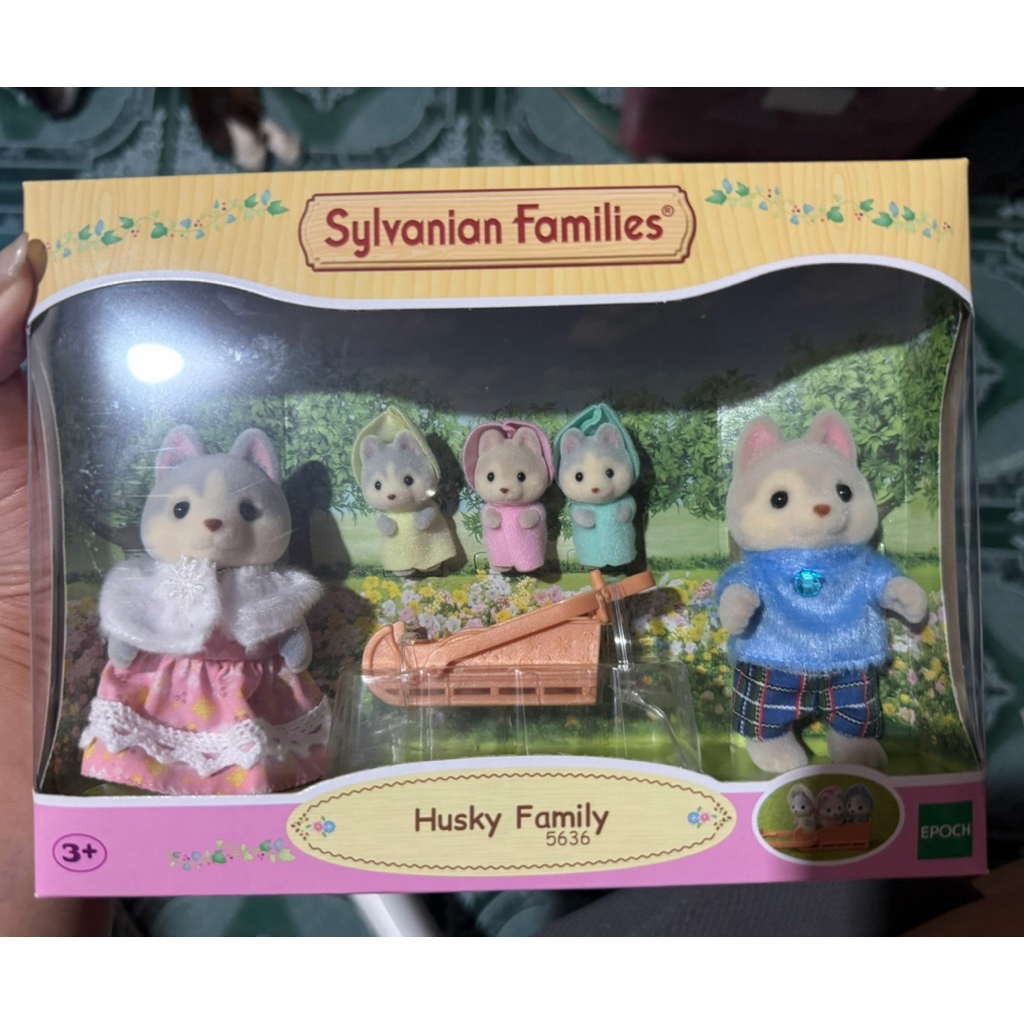 sylvanian families husky family