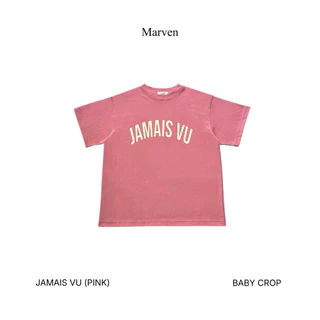 Marvenapparel - JAMAIS VU (Unisex) เสื้อยืดสกรีนลายทรง Baby crop / Oversized