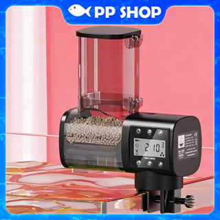 เครื่องให้อาหารปลาแบบตั้งเวลาอัจฉริยะความจุขนาดใหญ่ เครื่องใ…