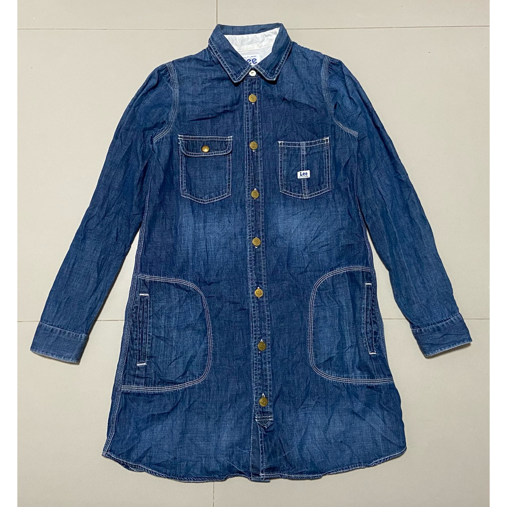 เสื้อยีนส์สไตล์เดรส lee vintage
