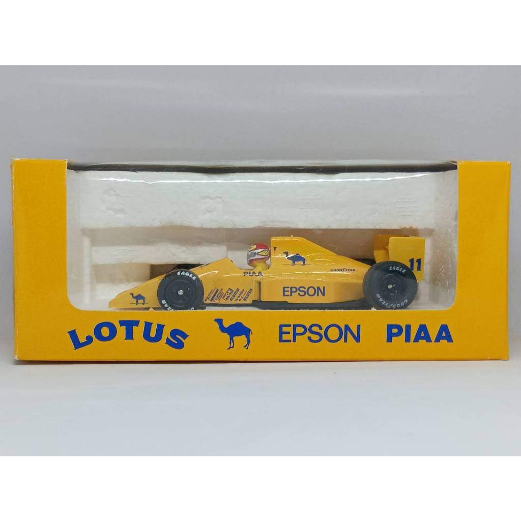 โมเดลรถ Onyx Formula one Lotus 101 No.11 Nelson Piquet (1989) SCALE 1:43 NEW IN Packed.