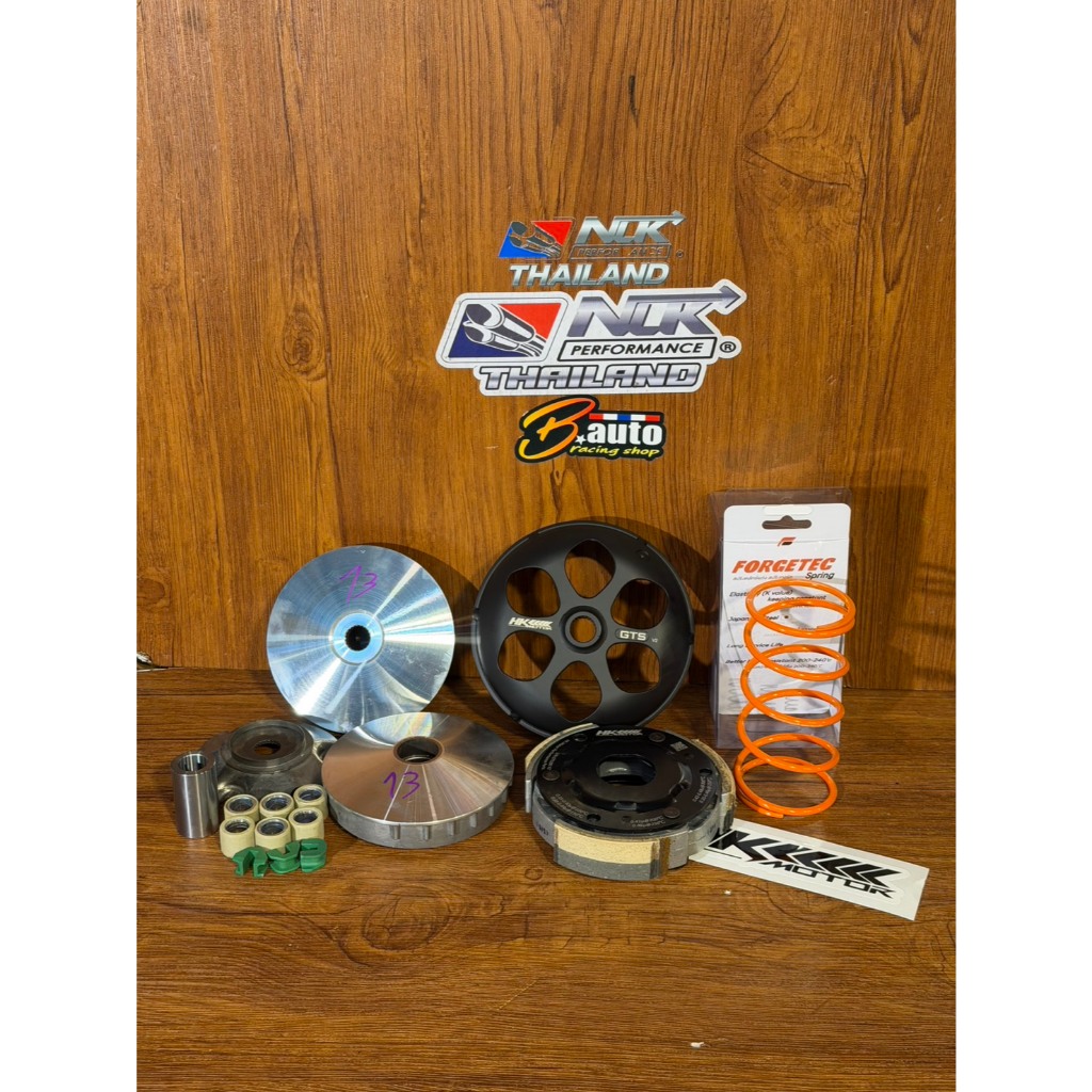 ชุดข้างเต็มระบบ ชามปรับองศาตรงรุ่นพร้อมคลัทช์ แบรนด์ HK Lambretta X300/GTS300/Keeway GT270/DZ3