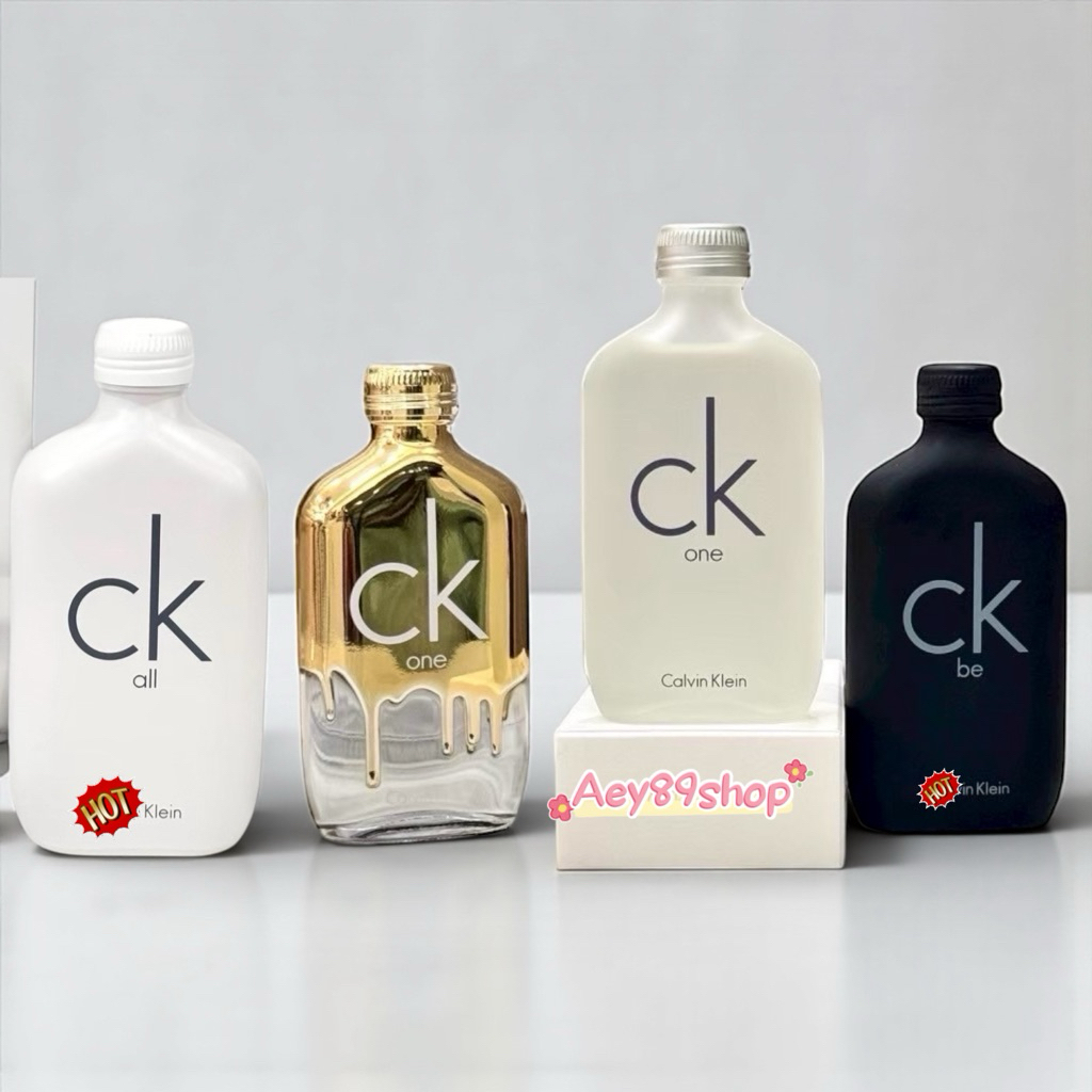 น้ำหอม CK One, CK Be, CK Gold, CK All มีกลิ่นและขนาดให้เลือก