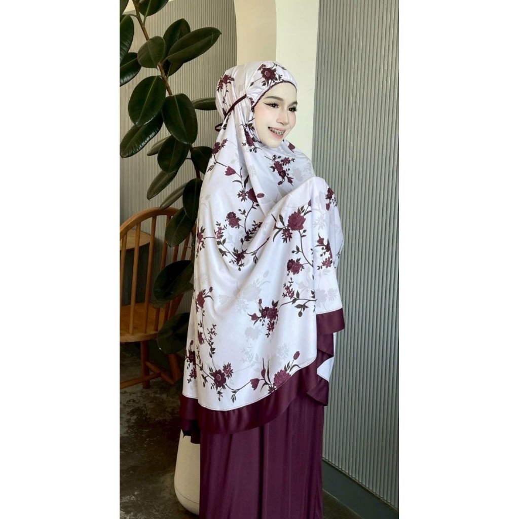 ชุดละหมาด รุ่น โรสเมรี่ (ผู้ใหญ่)🌷🪻