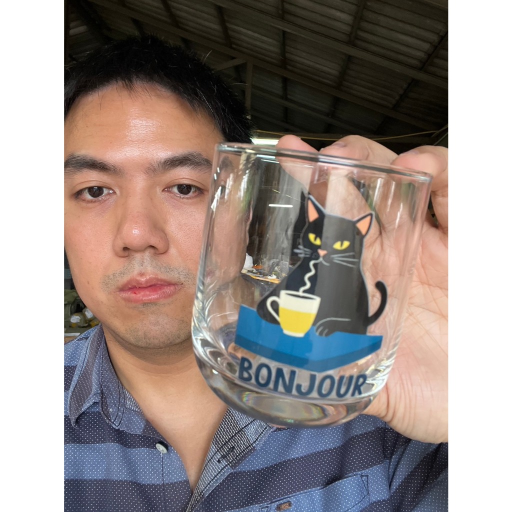 แก้วน้ำลายแมวขนาด325ml ออกใบกำกับภาษีได้ รหัสkornz22326