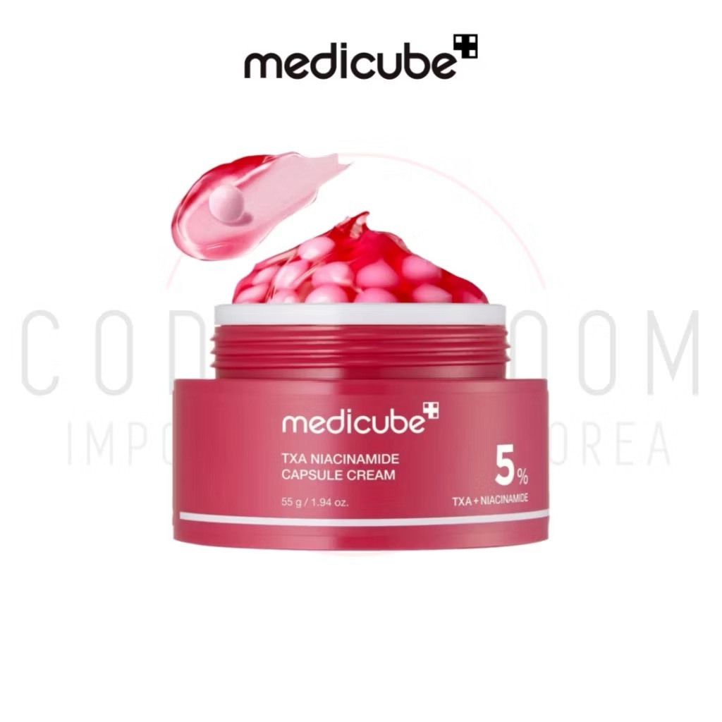 Medicube TXA Niacinamide Capsule Cream แคปซูลครีมสูตรใหม่ สำหรับฝ้ากระ จุดด่างดำ