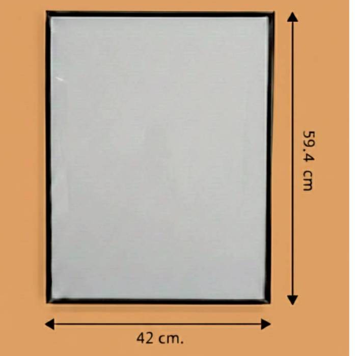 กรอบรูปสีดำ59.4x42cm.กรอบรูป59.4x42cm.สีดำ กรอบรูปติดผนัง สไตล์เกาหลี ติดได้ทั้งแนวตั้งและแนวนอน