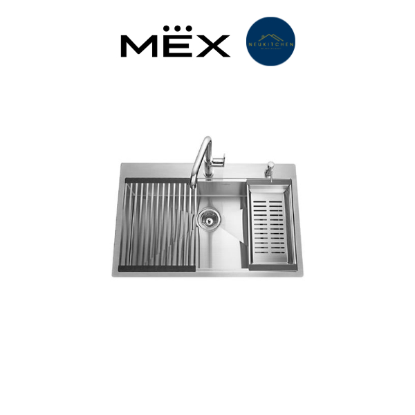 MEX ซิงค์ฝังสแควร์ 1 หลุม ST821