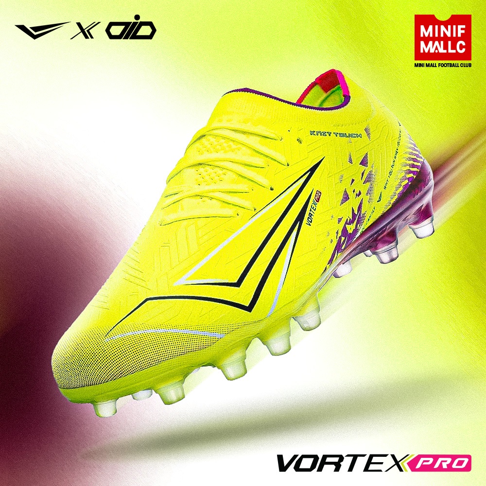 รองเท้าสตั๊ด Wingz x OIO รุ่น Vortex Special Color Edition รองเท้าฟุตบอล กระชับเท้า ใส่สบาย มีให้ทั้งตัวท็อปและรองท็อป