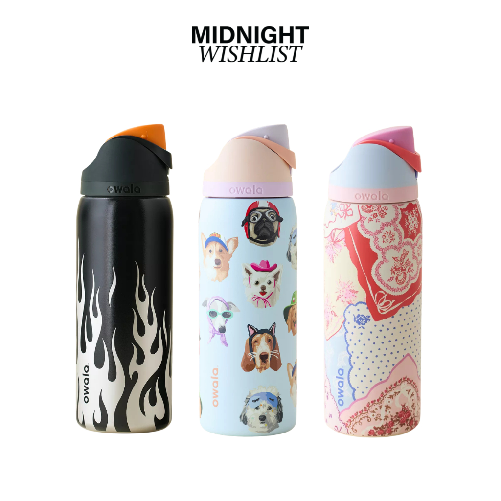 [พร้อมส่ง] OWALA Freesip Stainless Steel Water Bottle