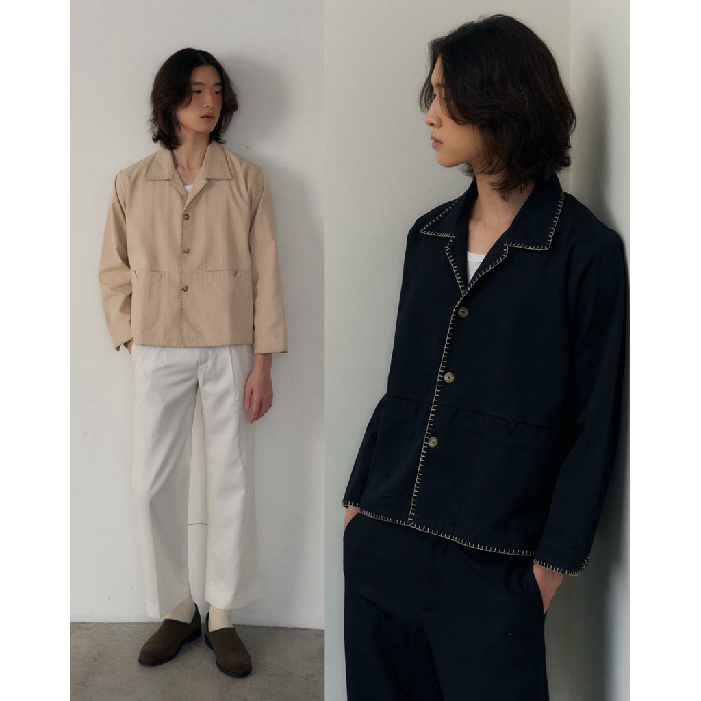 PICKLE PROJECTS – Rick Rack Borderline Work Jacket