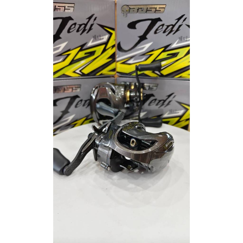 รอกหยดน้ำ BOSS รุ่น JEDI บอส เจได by BPO   รอบ 7.2:1   ลูกปืน 7+1