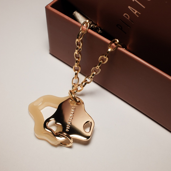 PIPATCHARA Aqua Necklace Gold (Lucent) ราคา ถูกที่สุด ดีลบีเคเค แกลเลอรีภาพที่ 2