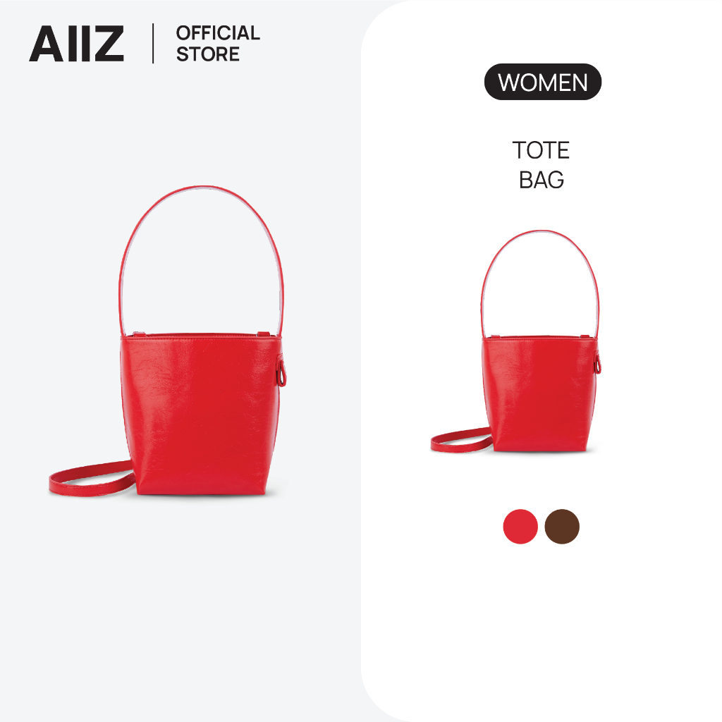 AIIZ กระเป๋าทรงถัง สะพายไหล่ AIIZ Tote Bag