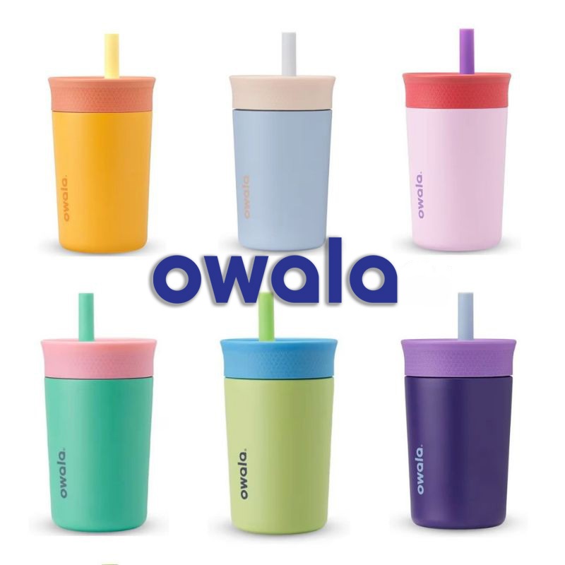 📍พร้อมส่ง📍Owala Kids Tumbler 12oz แก้วเก็บความเย็นเด็ก ของแท้ แบรนด์จาก US