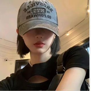ส่งเร็ว💥หมวกแก๊ปเบสบอลปัก BROSVILLE สไตล์วินเทจแบบซักแล้ว กลางแจ้ง หมวกกันแดด สำหรับผู้ชายและผู้หญิง